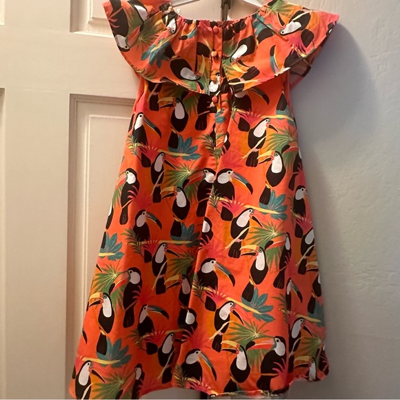 Farm Rio Toucan Dress Size 4T- Mommy Wrap Dress Available - Picture 4 of 16